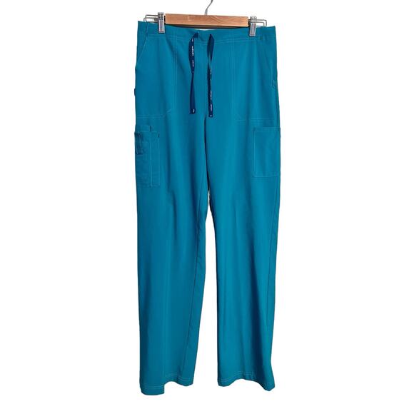 Carhartt Pants - Carhartt Women's Scrub Bottom Teal Blue Size Medium Tall